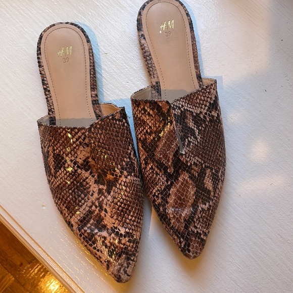 H&M snakeskin mules - Picture 3 of 5